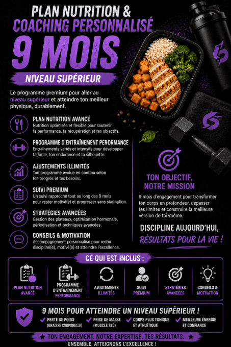 PACK 9 MOIS — Niveau supérieur