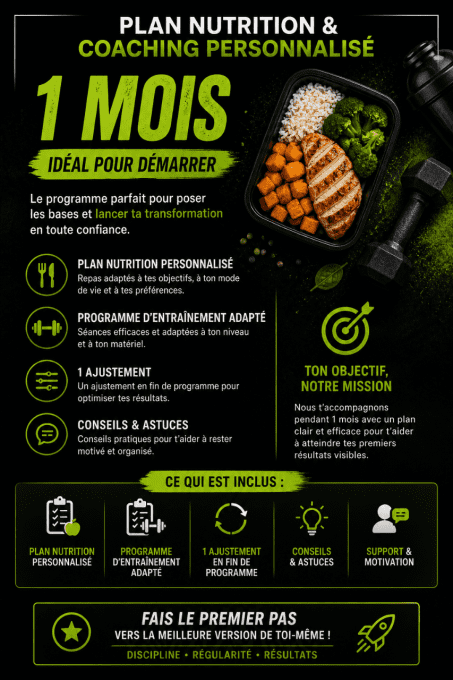 PACK STARTER — 1 MOIS