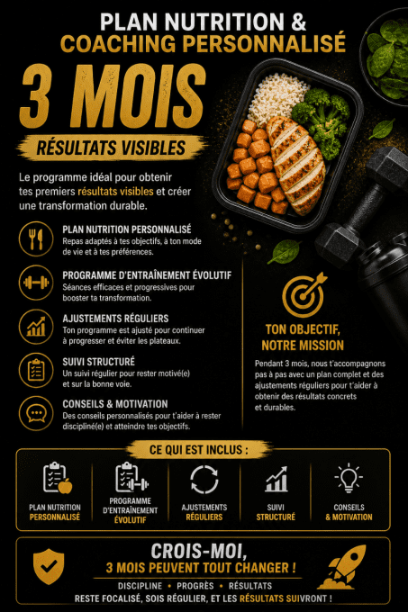 PACK ÉVOLUTION — 3 MOIS