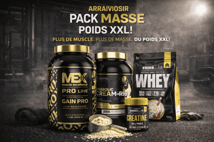 Pack prise de Masse & Poids XXL