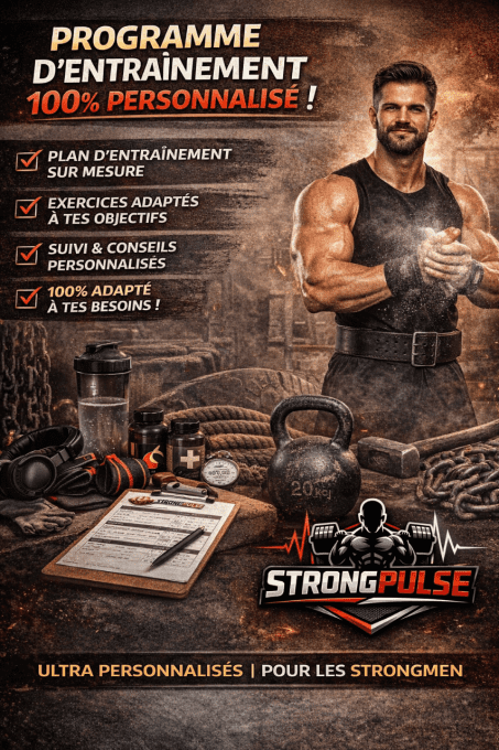 Programma D'entrainement 100% Personnalisé